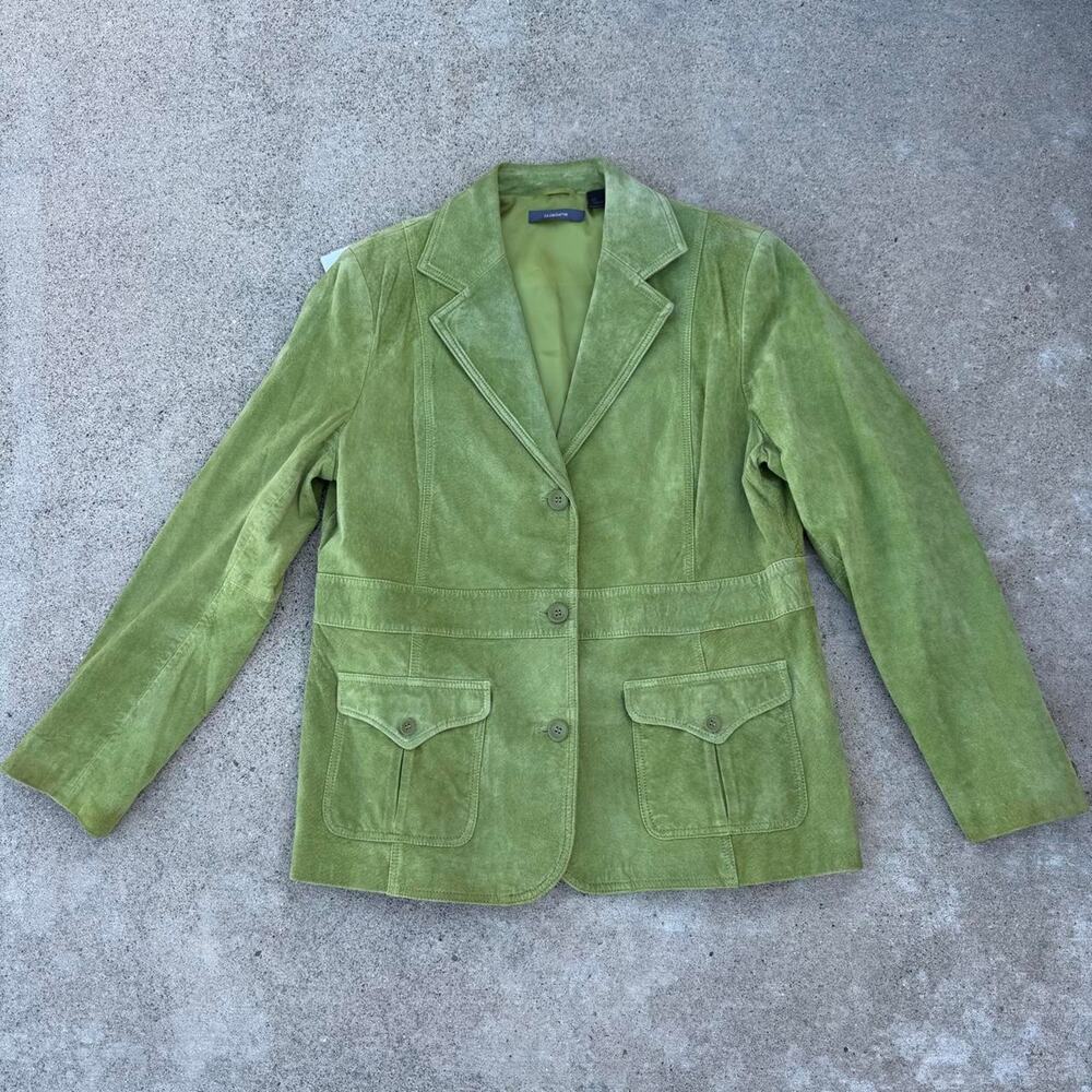 Vintage liz claiborne lime green